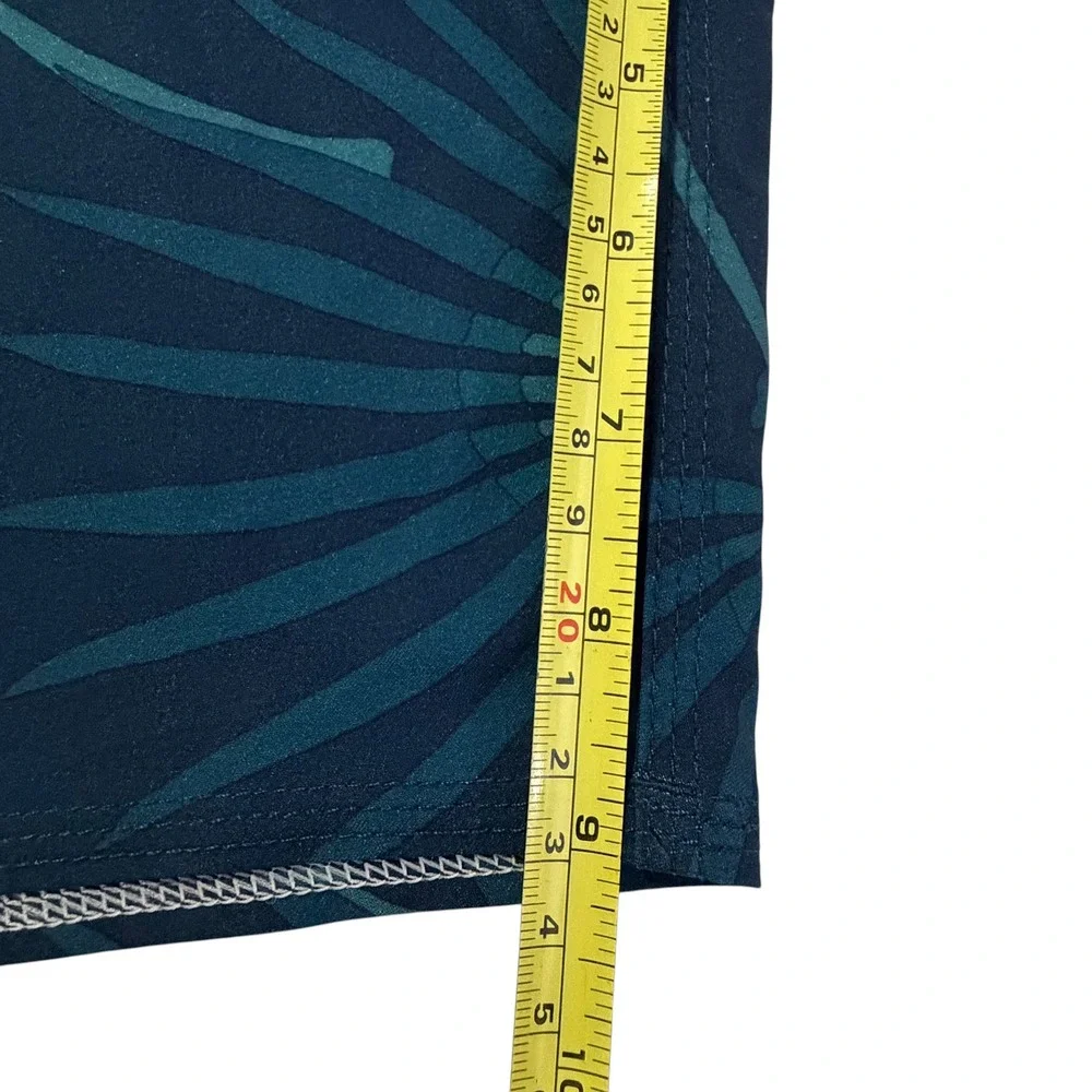 Billabong Airlite DBah Board Shorts Mens 36 Teal Floral Palm Print M103NBDB